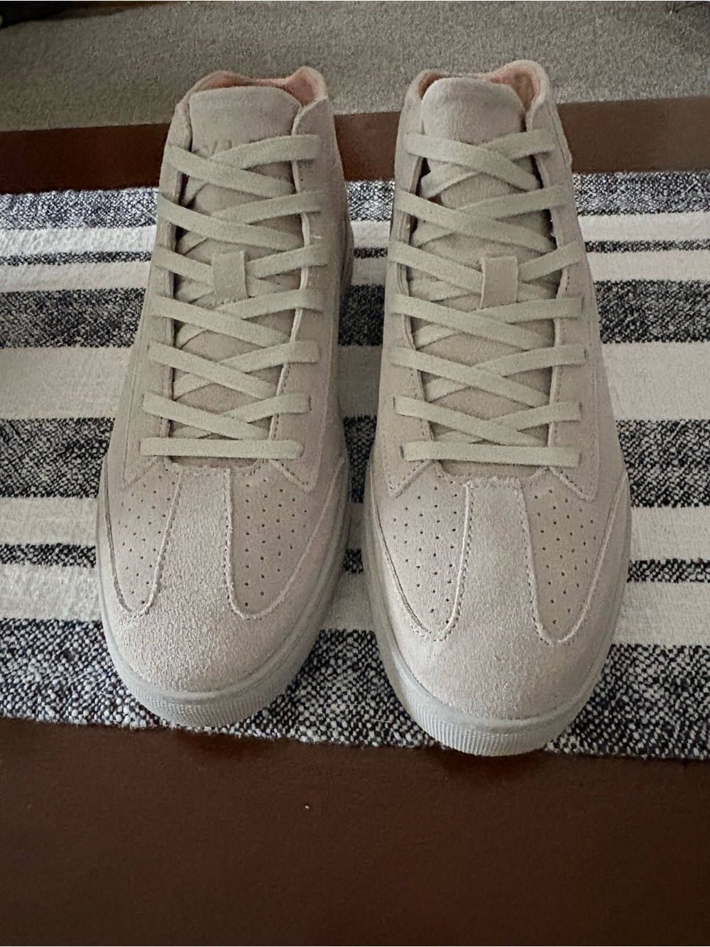 BYLT Retroday MYD Dove Suede Mid Top Sneakers Men’s 9.5 NIB - Picture 7 of 12